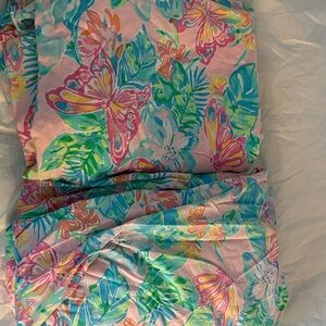 Pottery Barn Kids Lilly Pulitzer full size sheets